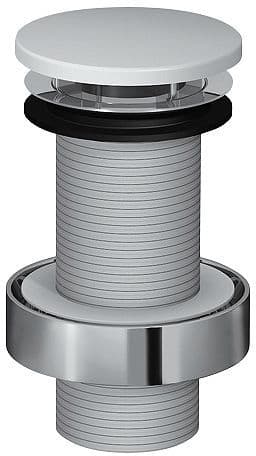 Afvoerplug VT.2 voor lavabo zonder overloop wit
