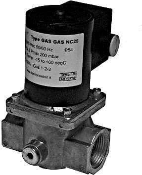 Gasmagneetventiel NC normally closed automatisch DN100 0,2B