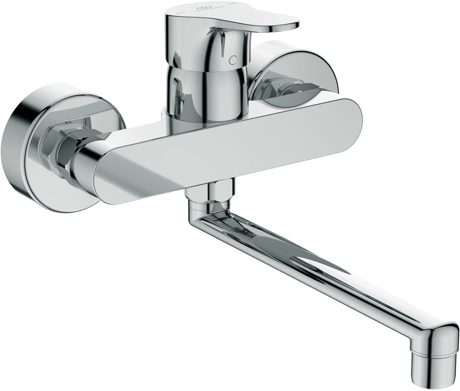 1GREEP Mengkraan muur cerabase Ideal Standard bek onder 200MM chroom