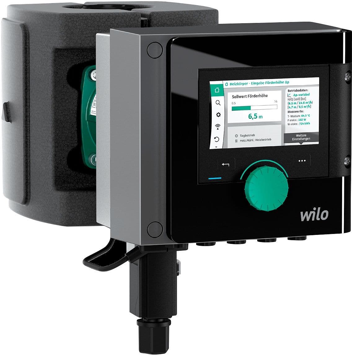 Circulateur cc stratos Maxo Wilo DN25/0,5-8 PN10 L180 230V sans sonde temperature