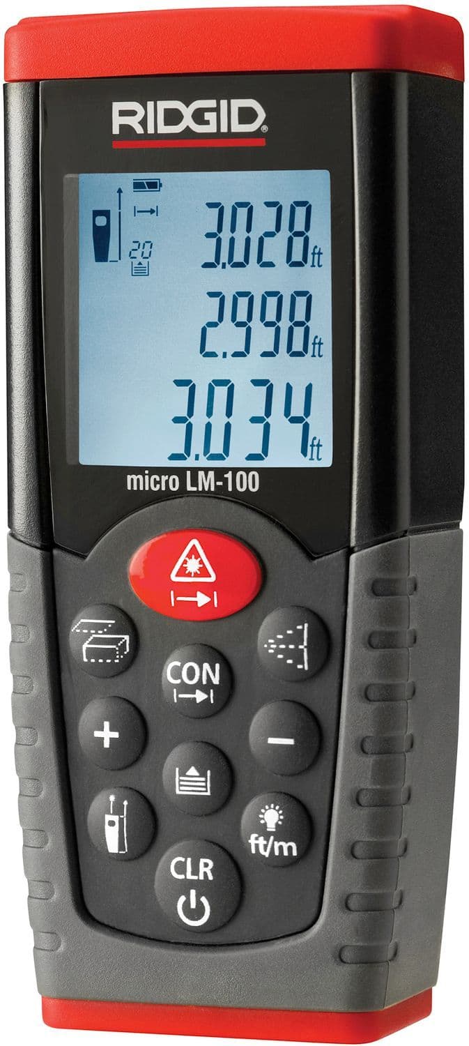 Digitale afstandsmeter Ridgid LM-100