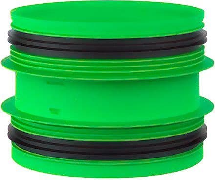 Aansluitstuk+rubber D180-D160 Duco