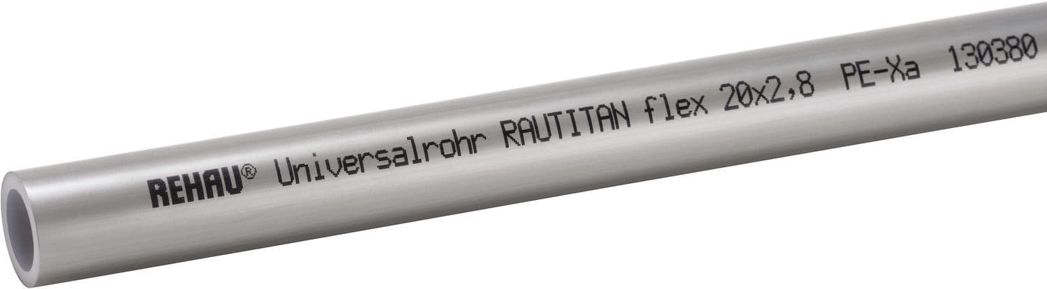 Tube PEX Flex rehau 20X2,8 longueur 6M