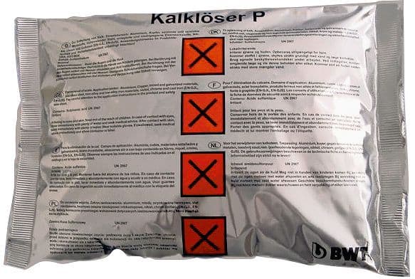 Neutra P voor snelontkalker BWT set 5X 0,3 kg