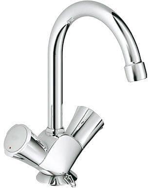 Melangeur de lavabo Costa L Grohe bec mobile chain chrome