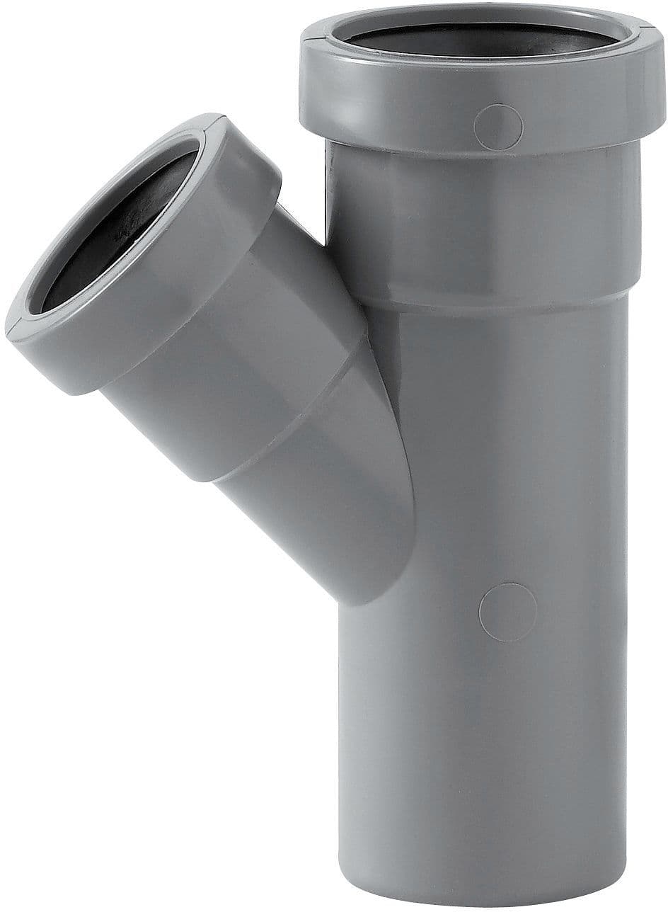 PVC T Eupen 45°.32MM RA5B