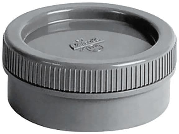 PVC STOP NICOLL 125MM GRIJS