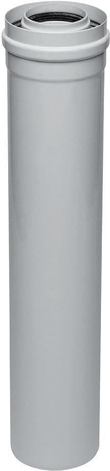 Uniflow concentrische buis 60/100MM 1000MM alu/pp