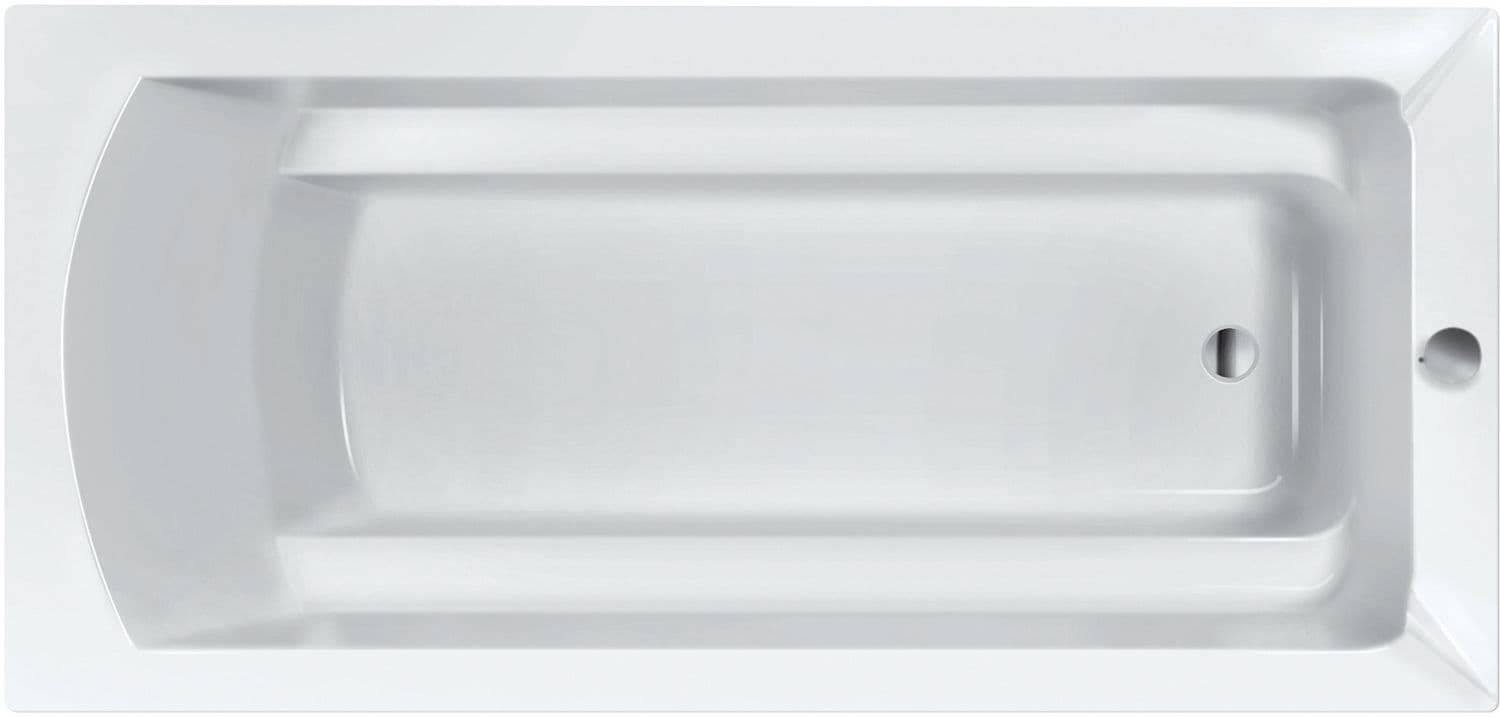 Bad acryl bodysize Bado 170X90 inclusief poten wit