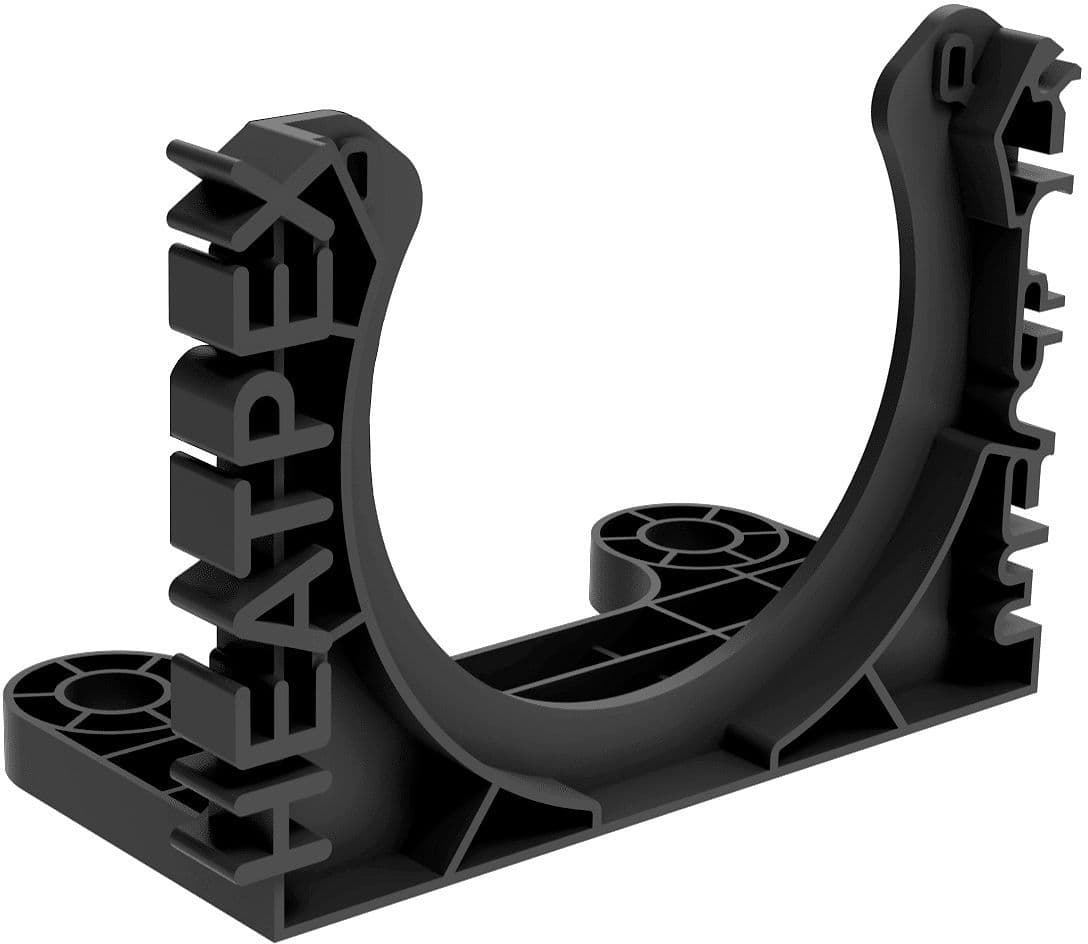 Connect clip beugel voor ventilatie flexibel 75MM