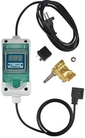 Gemotoriseerde kit voor automatische programmatie en spoeling durlem