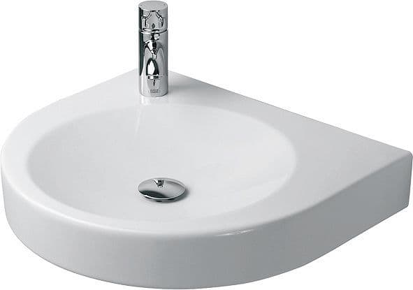 Lavabo architec Duravit wit z.overloop
