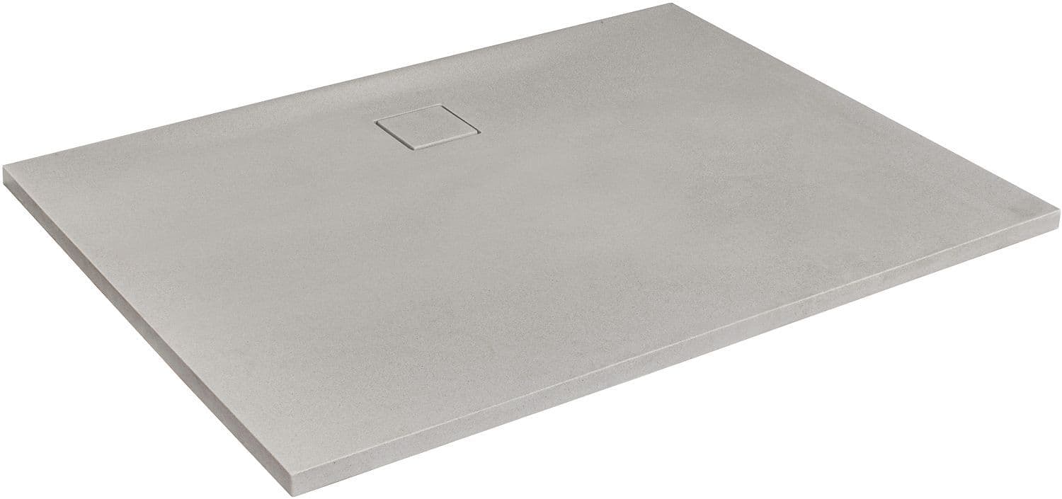 Doucheplaat mass Solid Surface 90-120-3CM betonlook