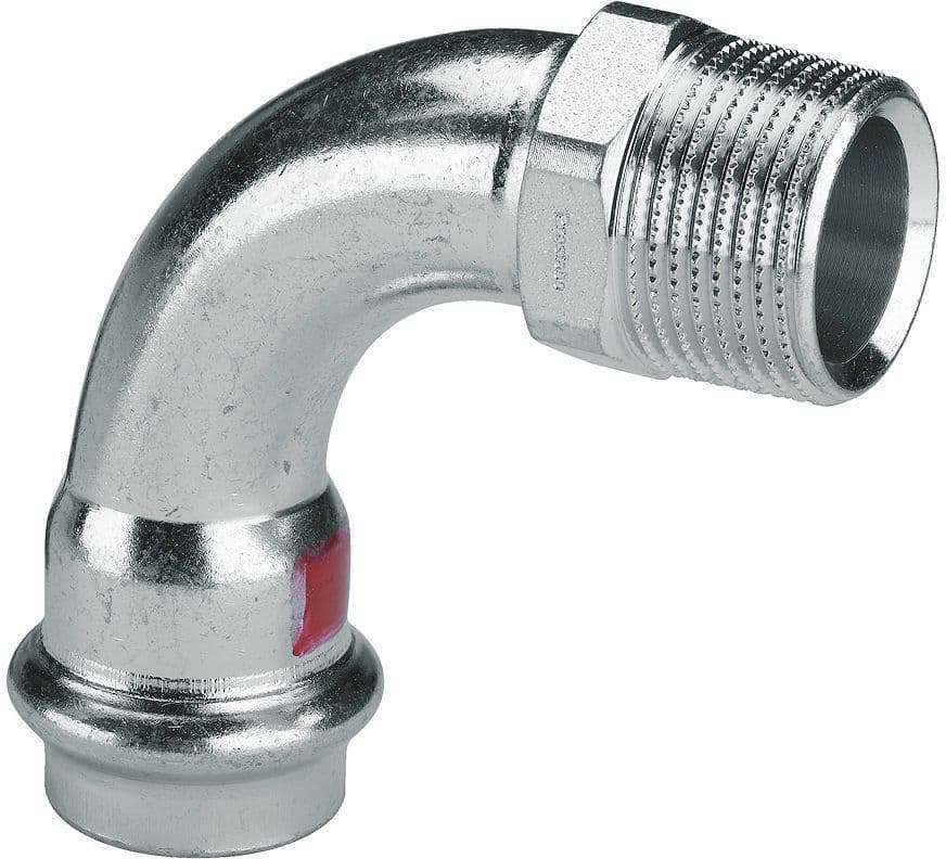Elleboog 42MM 6/4"M prestabo Viega