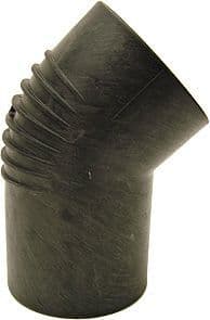 Pe silent elleboog Geberit 45° 75MM