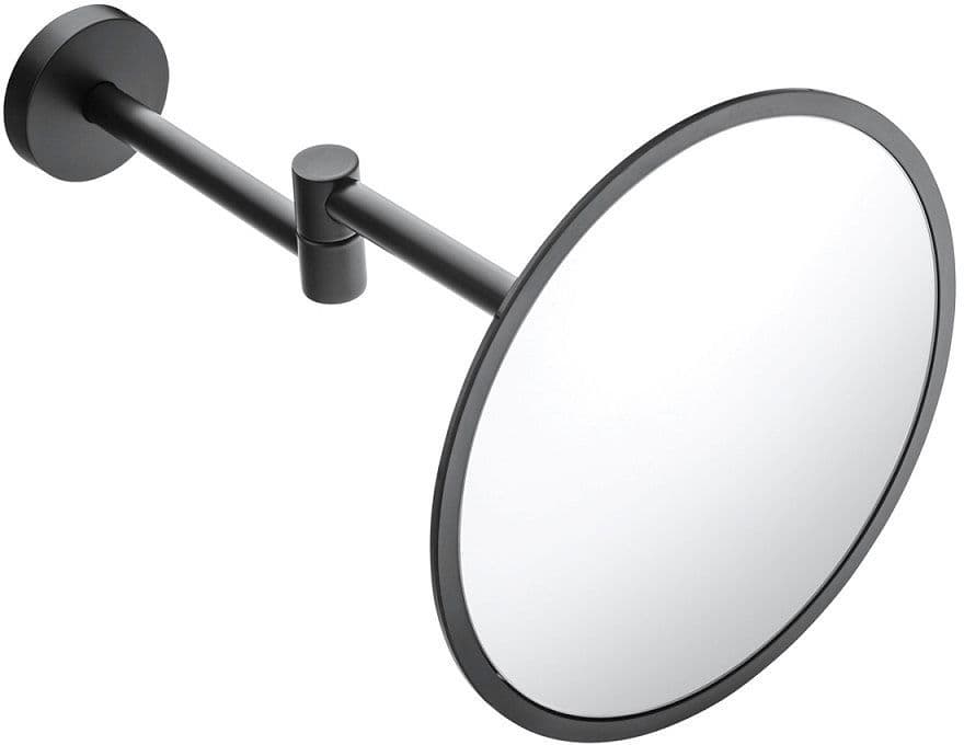 Miroir grossissant 3X deux bras black&white cosmic Noir mat