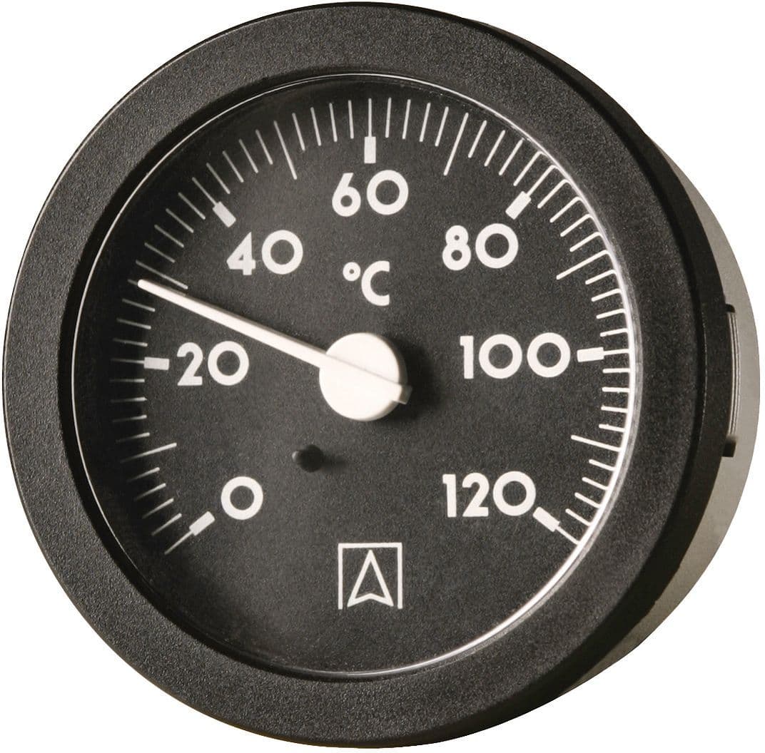 Ronde thermometer met capillair T110 diameter 52