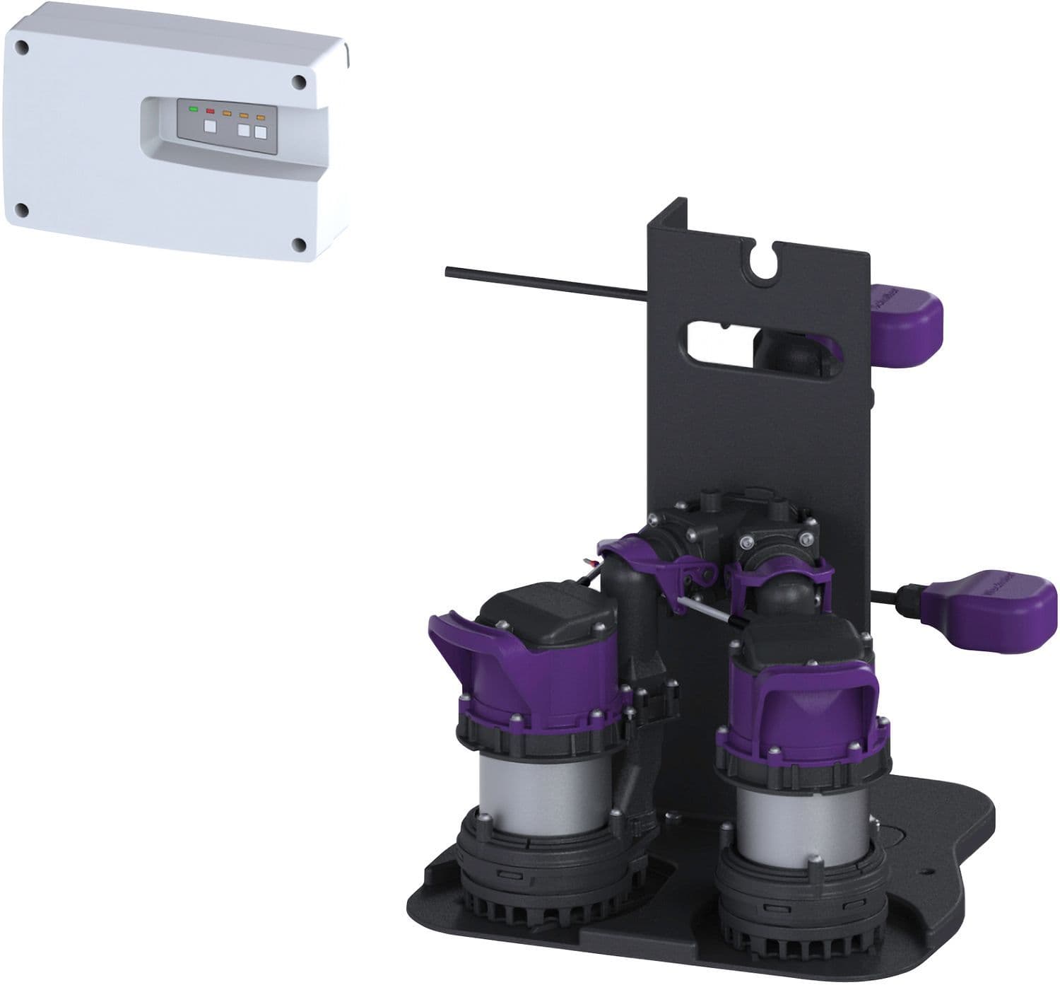 Kessel dubbelpomp GTF500 230V