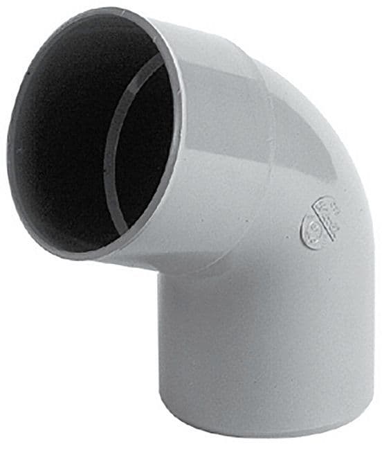 PVC elleboog kW Mf 67° 32MM