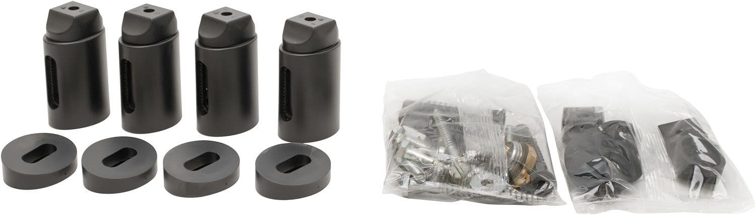 BEVESTIGINGSSET VOOR HEDA 2.0 ZWART