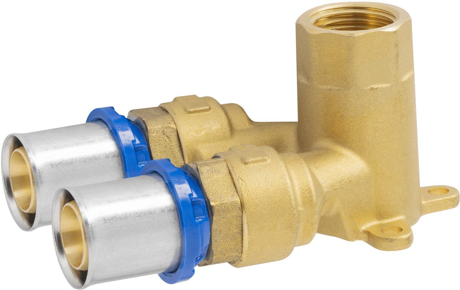 Culasse double 20MM-1/2"F ALUPEX