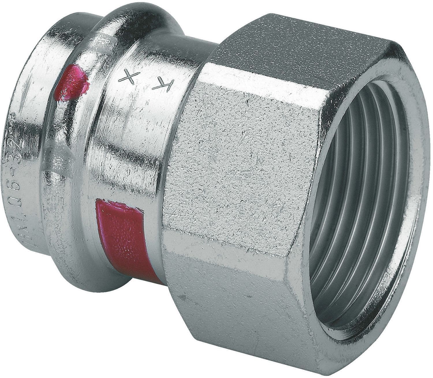 Puntstuk 18MM 3/4"F prestabo Viega