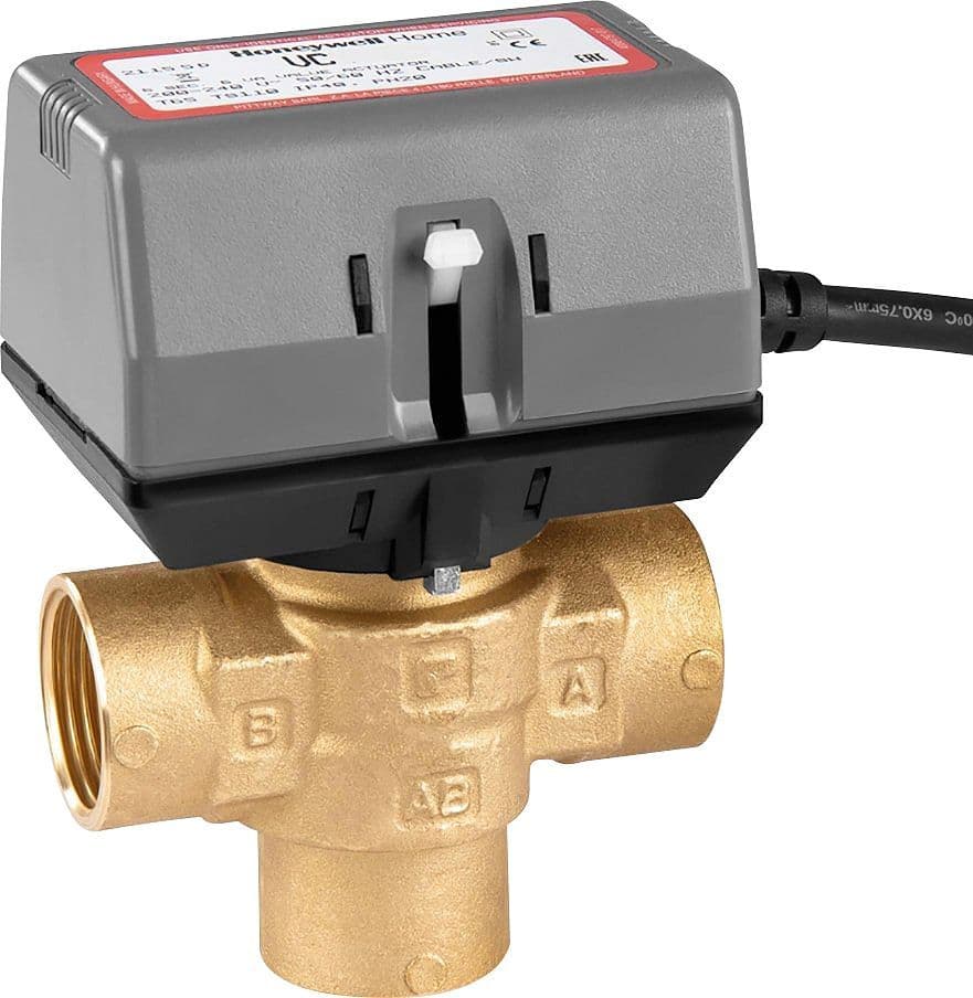 Zoneventiel 3-WEG Honeywell 4/4" 230V 3PUNTS