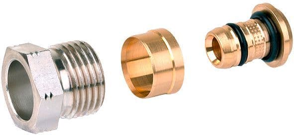 Raccord a compression Honeywell ALUPEX 1/2"-16X2MM